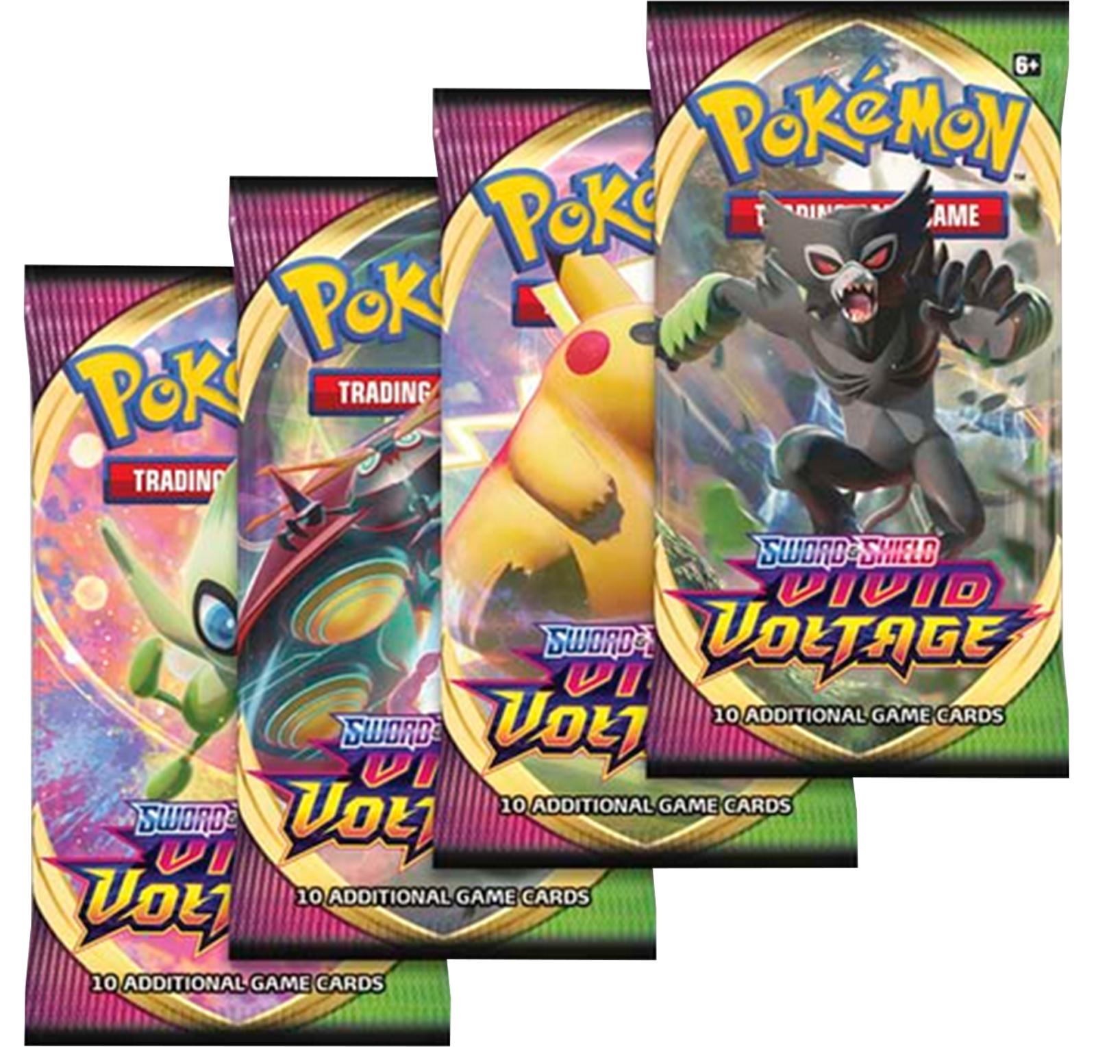 Vivid Voltage Booster Pack (random artwork)