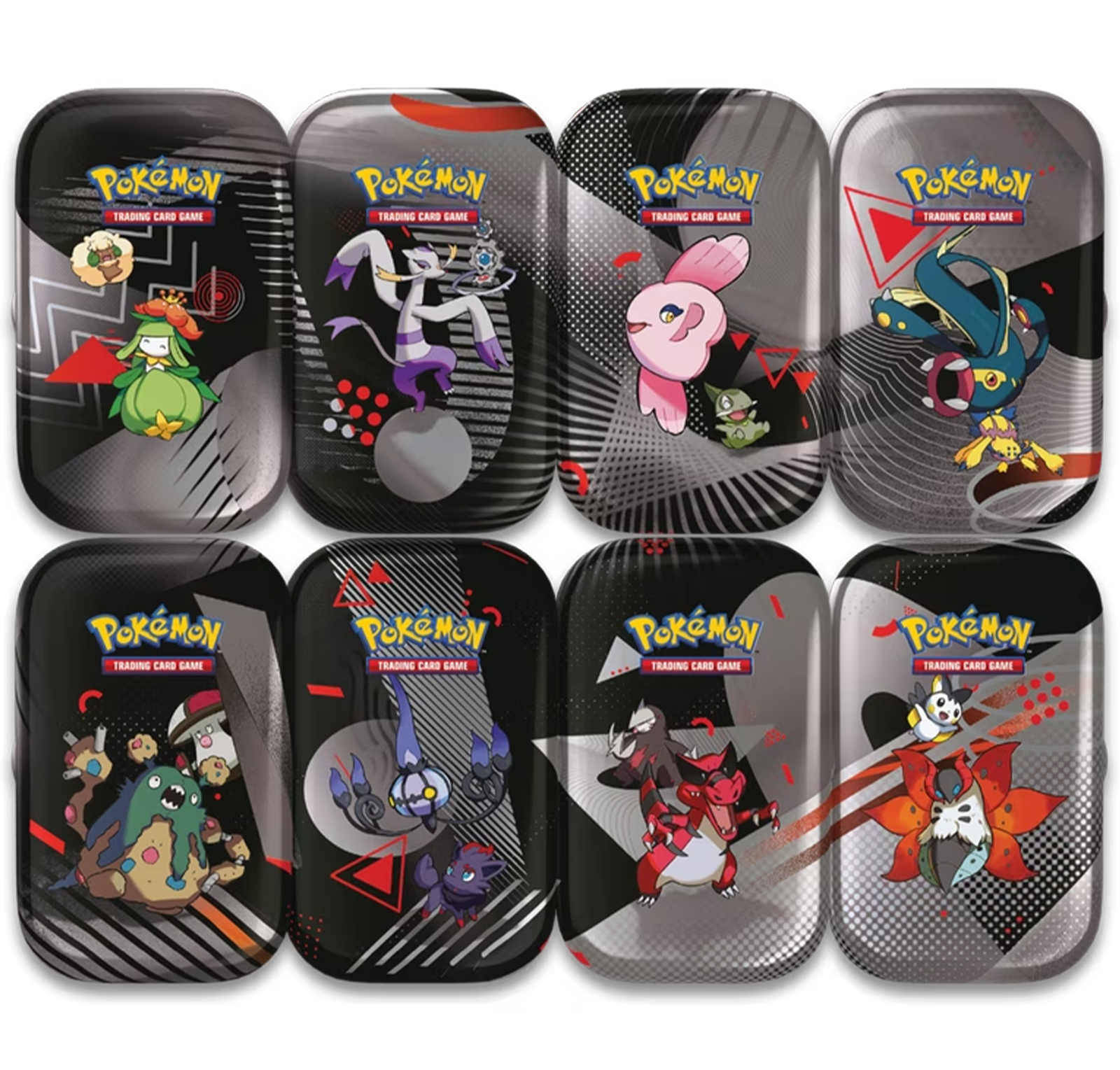 Black Bolt And White Flare Mini Tin