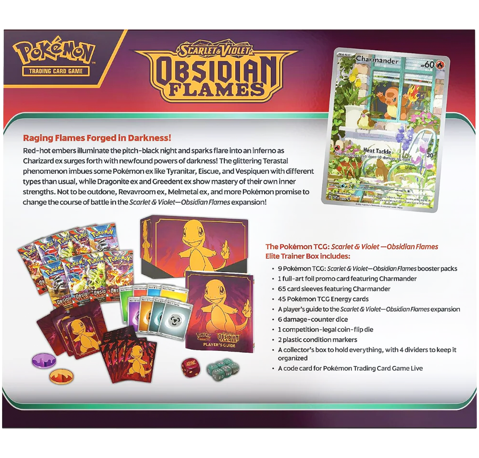 Obsidian Flames Elite Trainer Box