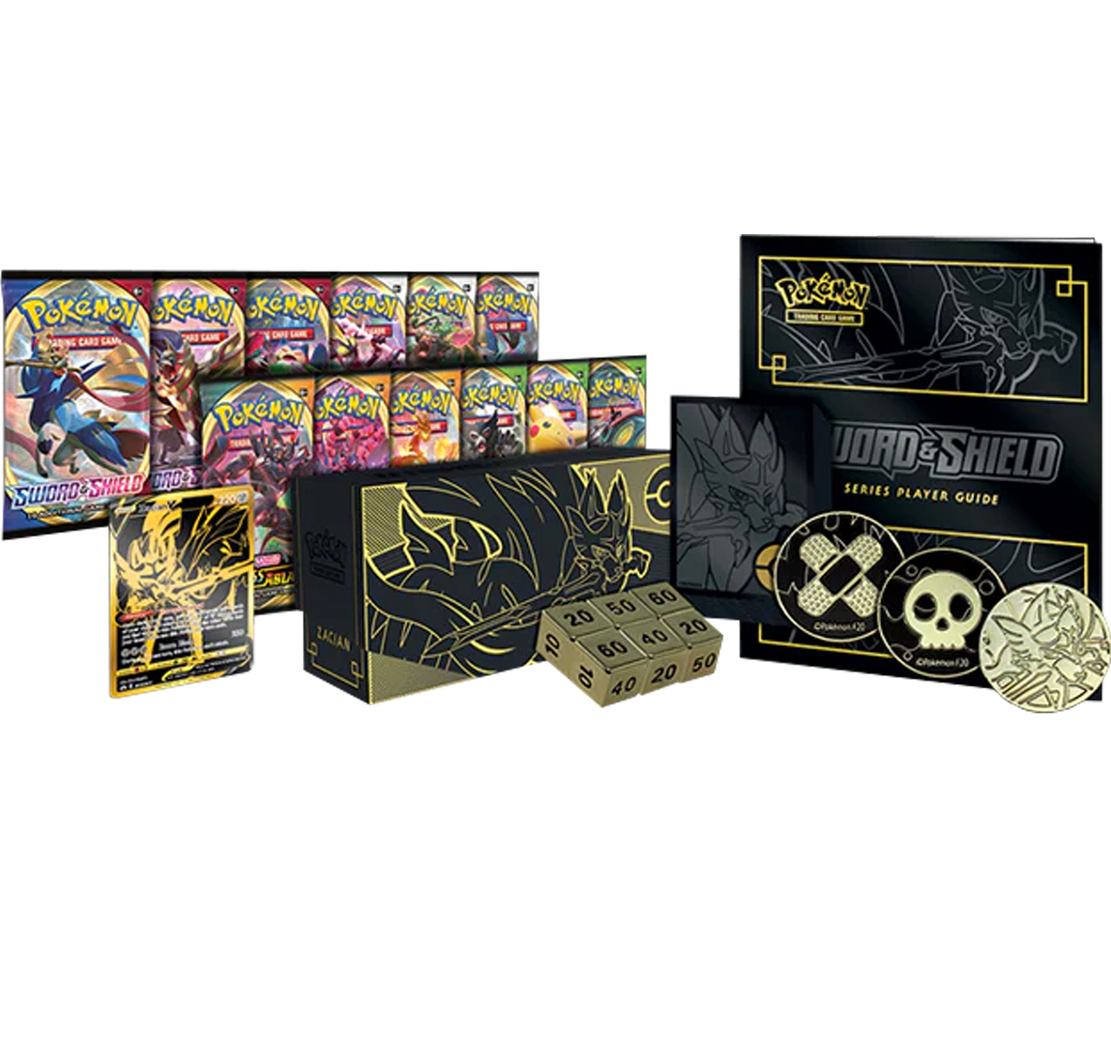Zacian Elite Trainer Box Plus